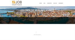 Desktop Screenshot of derjobpartner.ch